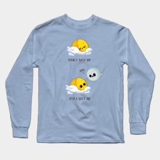 Before and After Quick Nap Long Sleeve T-Shirt
